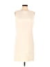Rachel Roy Solid Ivory White Casual Dress Size 10 - photo 1