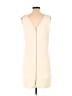 Rachel Roy Solid Ivory White Casual Dress Size 10 - photo 2