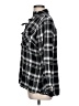 Venus Plaid Black Long Sleeve Blouse Size L - photo 5