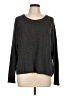 Splendid Metallic Gray Pullover Sweater Size L - photo 1