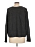Splendid Metallic Gray Pullover Sweater Size L - photo 2