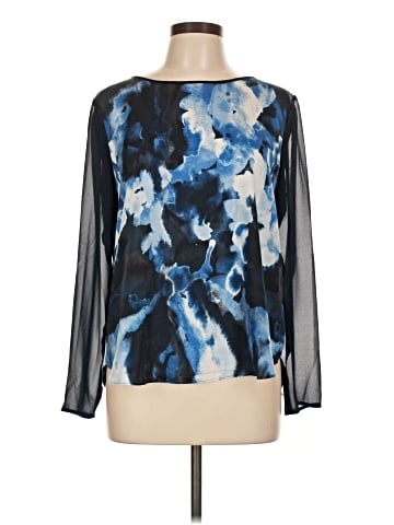 DKNYC Long Sleeve Blouse (view 1)