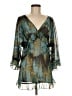 Daniel Rainn 100% Polyester Teal Cocktail Dress Size M (estimated) - photo 1