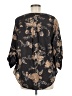 Torrid Black 3/4 Sleeve Blouse Size Med Plus (00) - photo 2