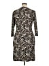 J. McLaughlin Paisley Gray Casual Dress Size XL - photo 2