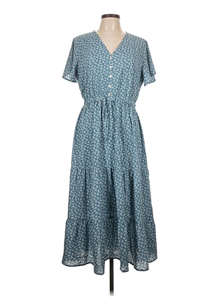 Pre-owned Prettygarden Casual Dress In Blue