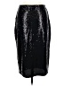 Bebe Metallic Black Formal Skirt Size M - photo 2