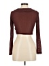 Princess Polly Brown Long Sleeve Top Size 6 - photo 2