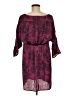 Daniel Rainn 100% Polyester Burgundy Kimono Size M (estimated) - photo 2