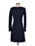 Theory Solid Blue Casual Dress Size S (estimated) - photo 2