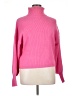 Lumiere Pink Turtleneck Sweater Size XL - photo 1