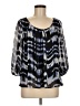 Daniel Rainn Blue 3/4 Sleeve Blouse Size M (estimated) - photo 1