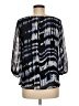 Daniel Rainn Blue 3/4 Sleeve Blouse Size M (estimated) - photo 2