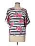 Andree by UNIT Gray Short Sleeve Top Size L - photo 1
