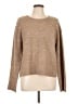 Alex Marie Metallic Tan Pullover Sweater Size L - photo 1