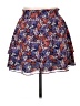 1.State 100% Polyester Floral Purple Casual Skirt Size 1X - photo 1