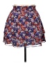 1.State 100% Polyester Floral Purple Casual Skirt Size 1X - photo 2