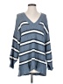 American Eagle Outfitters Stripes Blue Pullover Sweater Size S - photo 1