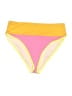 Unbranded Color Block Yellow Swimsuit Bottoms Size 0X (estimated) - photo 1