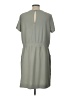 32 Degrees 100% Polyester Solid Gray Casual Dress Size L - photo 2