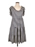 Max Studio Stripes Black Casual Dress Size L - photo 1