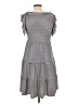 Max Studio Stripes Black Casual Dress Size L - photo 2