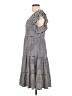 Max Studio Stripes Black Casual Dress Size L - photo 5