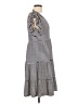 Max Studio Stripes Black Casual Dress Size L - photo 4