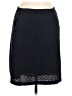 L.L.Bean Solid Blue Black Casual Skirt Size 6R - photo 1