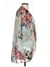 Unbranded Floral Teal Kimono Size L - photo 4