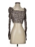 Unbranded Brown Long Sleeve Top Size XXS (estimated) - photo 1