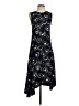 Theory 100% Polyester Paisley Blue Casual Dress Size 2 - photo 1