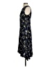Theory 100% Polyester Paisley Blue Casual Dress Size 2 - photo 5