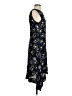 Theory 100% Polyester Paisley Blue Casual Dress Size 2 - photo 4