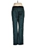 Halogen Chevron-herringbone Teal Active Pants Size 6 - photo 2
