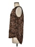 Daniel Rainn Animal Print Brown Sleeveless Blouse Size M - photo 5
