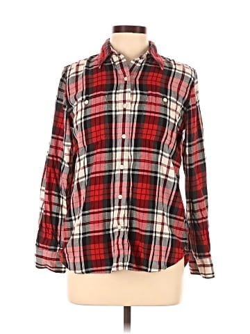 Lauren Jeans Co. Long Sleeve Button-Down Shirt (view 1)