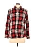 Lauren Jeans Co. Plaid Red Long Sleeve Button-Down Shirt Size M - photo 1