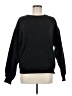 Cotton On 100% Recycled Plastic Solid Black Sweatshirt Size M - photo 1