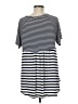 cedar & Gold Gray Short Sleeve Top Size M - photo 2