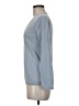DKNY Jeans 100% Cotton Blue Pullover Sweater Size M - photo 5
