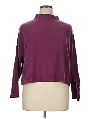 Pilcro Cashmere Pullover Sweater (view 1)