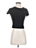 Abrand Jeans 100% Cotton Black Short Sleeve Turtleneck Size XXS - photo 1