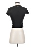 Abrand Jeans 100% Cotton Black Short Sleeve Turtleneck Size XXS - photo 2