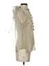 Zara Polka Dots Ivory Long Sleeve Blouse Size S - photo 4