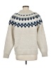 APRICOT Chevron-herringbone Ivory Pullover Sweater Size 8 - photo 2