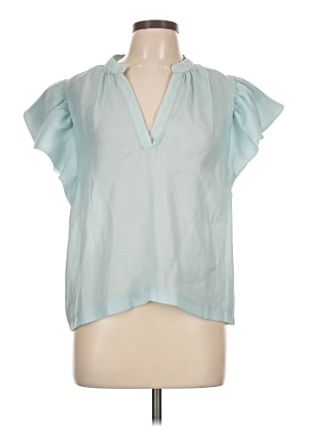 Jonathan Simkhai Short Sleeve Blouse (view 1)