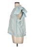Jonathan Simkhai Teal Short Sleeve Blouse Size L - photo 5