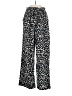 Ecowish Animal Print Black Casual Pants Size S - photo 1