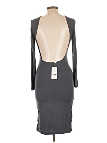 Charcoal Cocktail Dress (view 2)